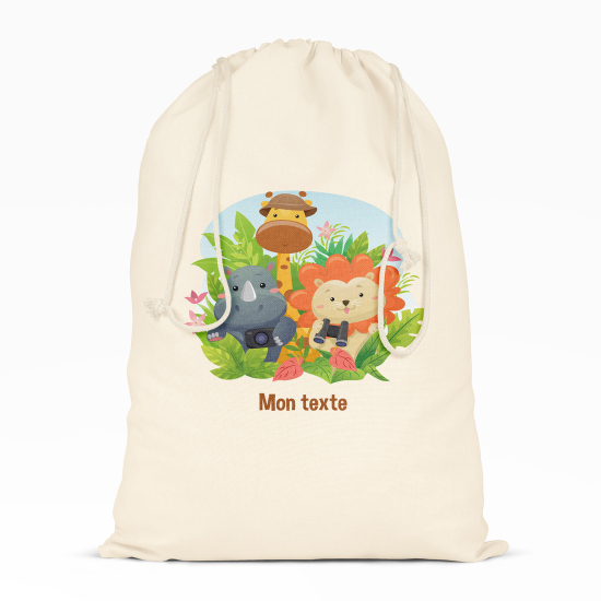 Bolsa de hilo personalizada - Animales