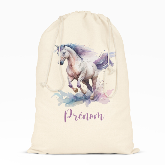 Bolsa de hilo personalizada - Caballo