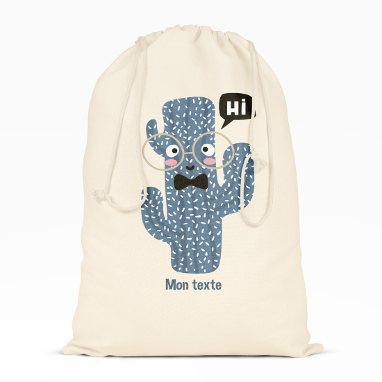 Bolsa de hilo personalizada - Cactus