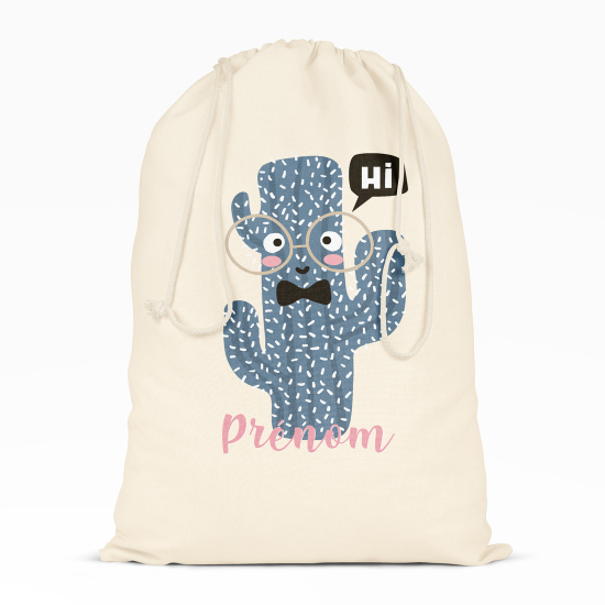 Bolsa de hilo personalizada - Cactus