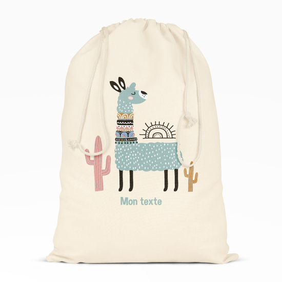 Bolsa de hilo personalizada - Cactus de lama