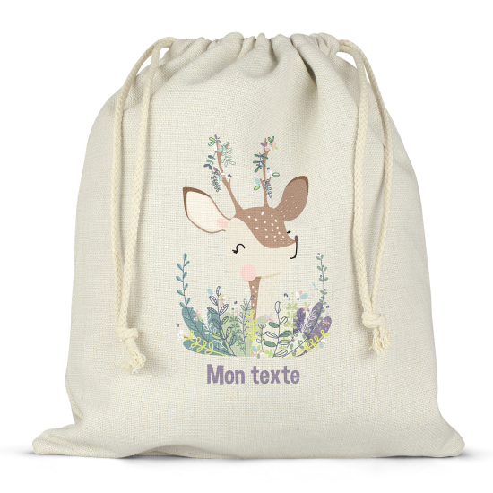 Bolsa de hilo personalizada - Cervatillo