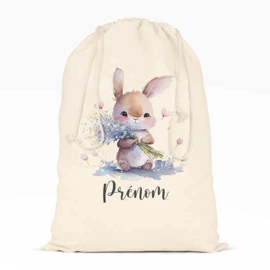 Bolsa de hilo personalizada - Conejito