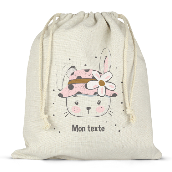 Bolsa de hilo personalizada - Conejo