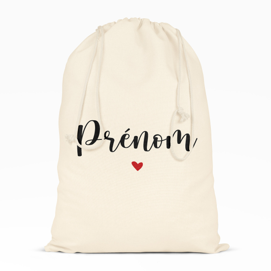 Bolsa de hilo personalizada - Corazón