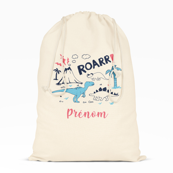 Bolsa de hilo personalizada - Dinosaurios