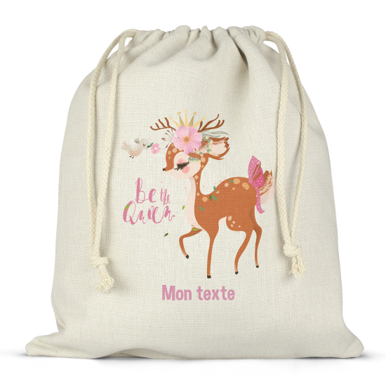 Bolsa de hilo personalizada - Faon sé la reina
