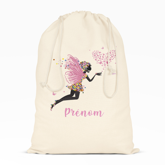 Bolsa de hilo personalizada - Hada corazones