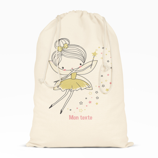 Bolsa de hilo personalizada - Hada estrellas