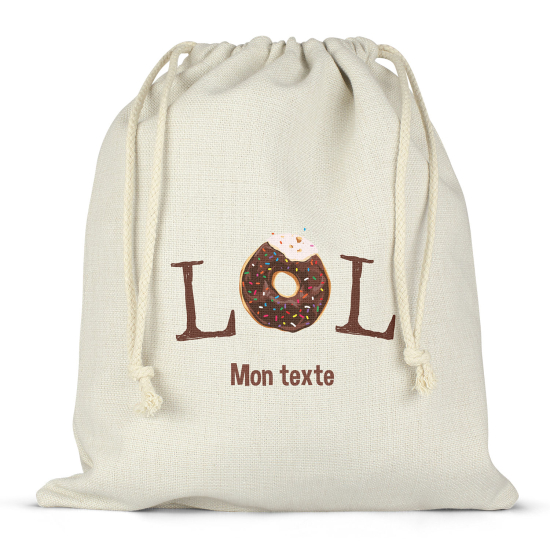 Bolsa de hilo personalizada - Jajaja