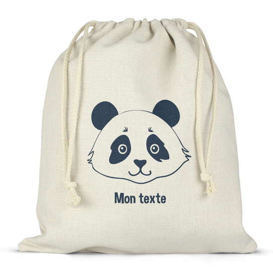 Bolsa de hilo personalizada - Panda