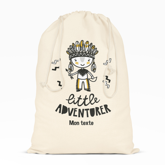 Bolsa de hilo personalizada - Pequeño aventurero