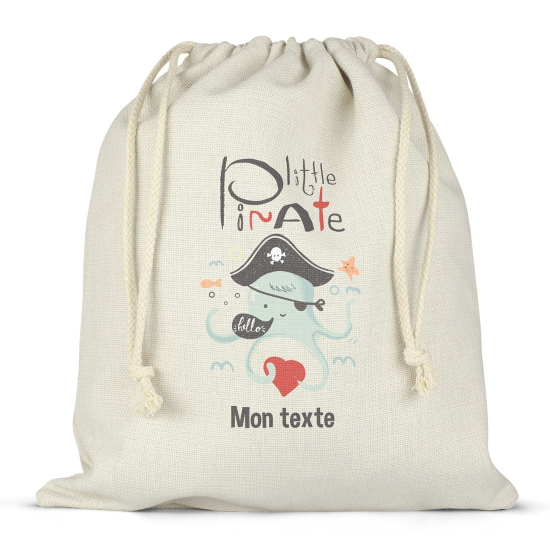 Bolsa de hilo personalizada - Pequeño pirata