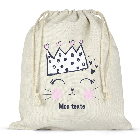 Bolsa de hilo personalizada - Reina del chat