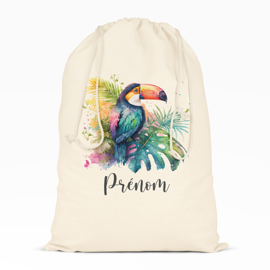 Bolsa de hilo personalizada - Tucán