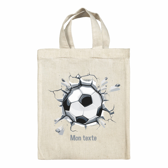Bolsa de tela personalizada - Balón de fútbol