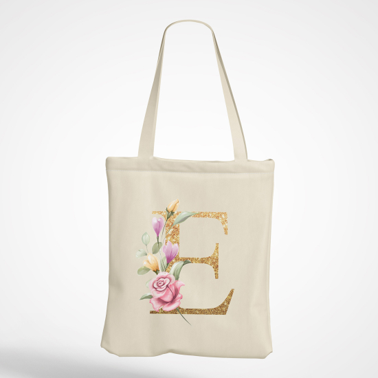 Bolsa personalizada - Letra E