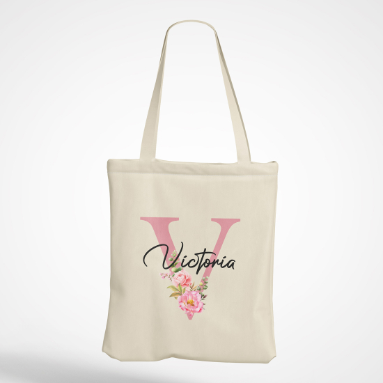 Bolsa personalizada - Letra V
