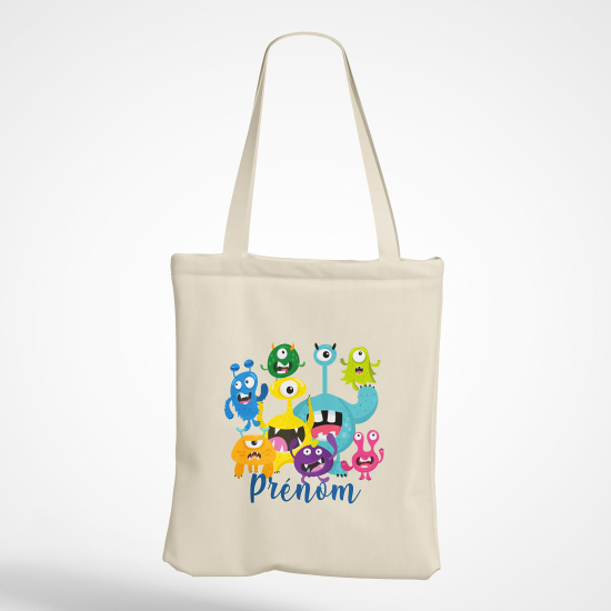 Bolsa personalizada - Monstruos