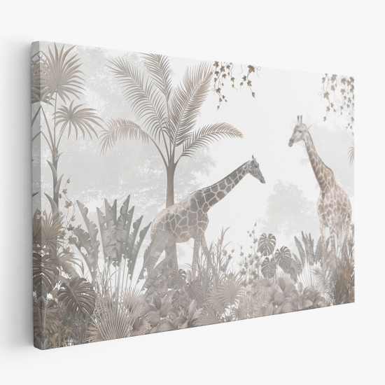Cuadro en Lienzo - Animales de la Selva
