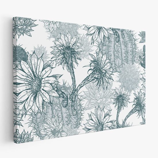 Cuadro en Lienzo - Flores tropicales