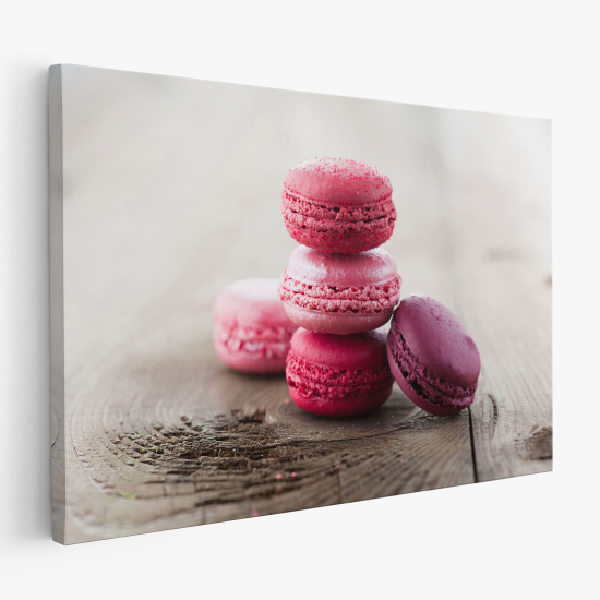 Cuadro en Lienzo - Macarons