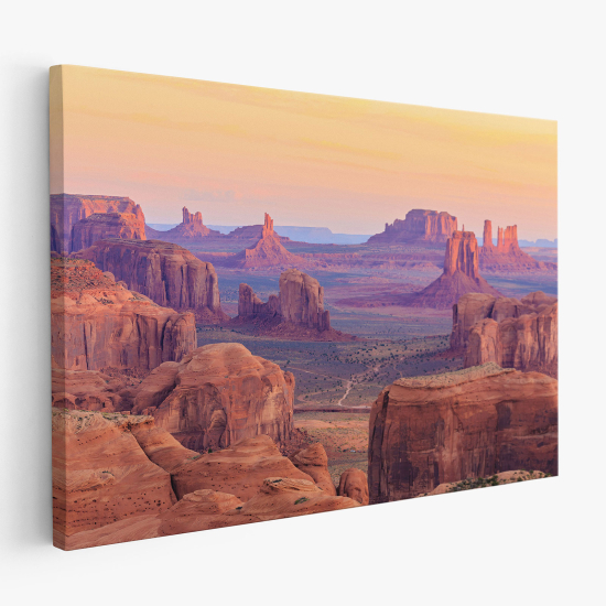 Cuadro en Lienzo - Paisaje de Monument Valley