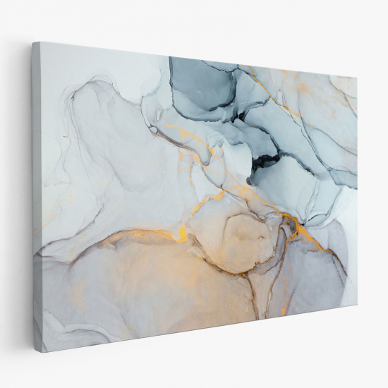 Cuadro en Lienzo - Tareas de abstracción en piedra