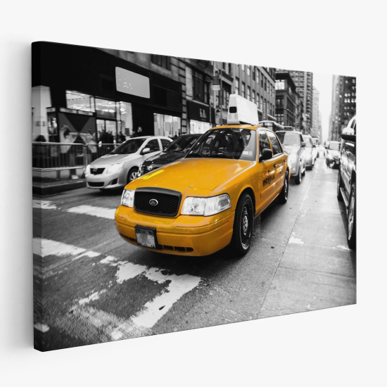 Cuadro en Lienzo - Taxi de Nueva York