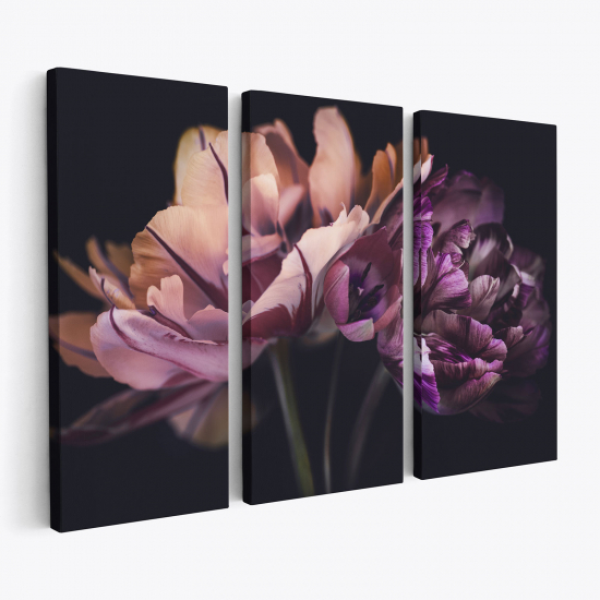 Cuadro tríptico - Flores