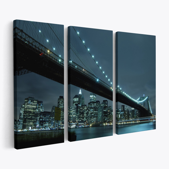 Cuadro tríptico - Nueva York