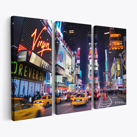 Cuadro tríptico - Nueva York
