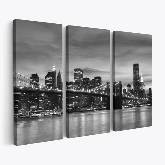Cuadro tríptico - Nueva York