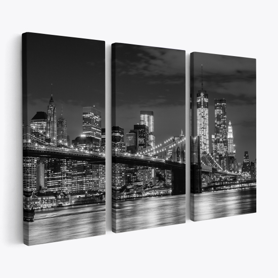 Cuadro tríptico - Nueva York