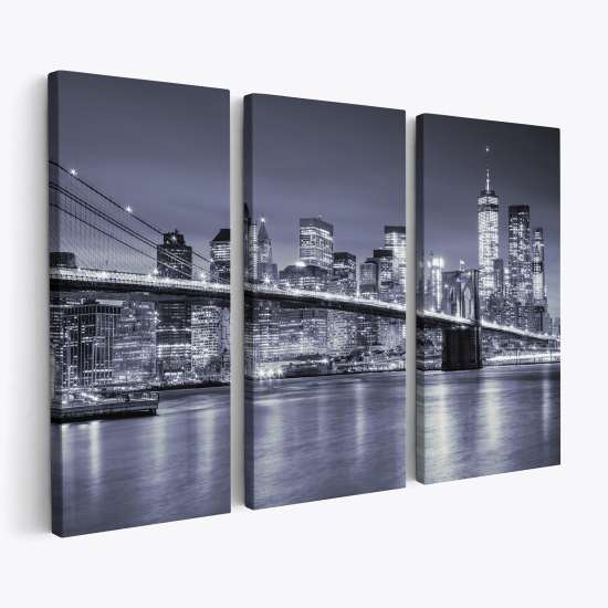 Cuadro tríptico - Nueva York