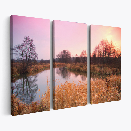 Cuadro tríptico - Paisaje
