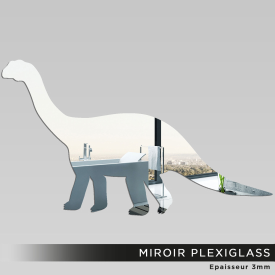 Espejo acrílico plexiglás - Dinosaurio