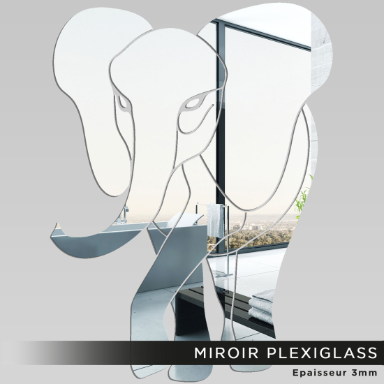 Espejo acrílico plexiglás - Elefante