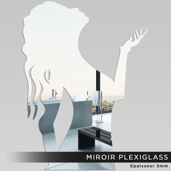 Espejo acrílico plexiglás - Mujer