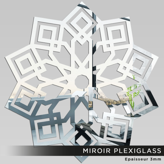 Espejo acrílico plexiglás - Oriental