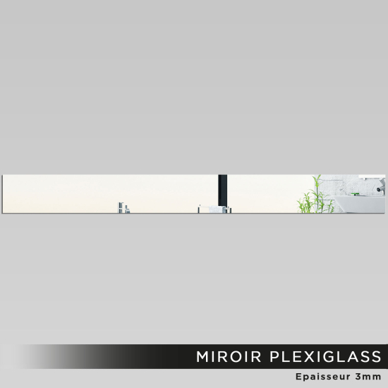 Espejo acrílico plexiglás - Rectángulo horizontal
