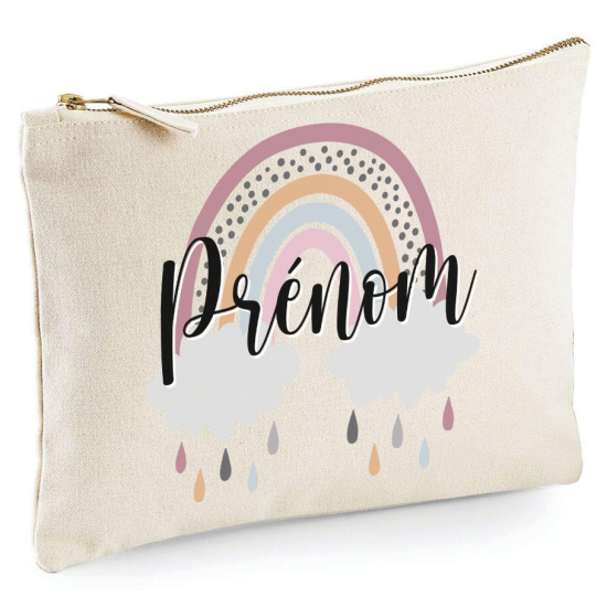Estuche / Bolsa - Nombre Arcoíris