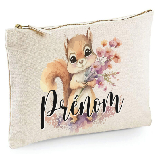 Estuche / Bolsa - Nombre Ardilla