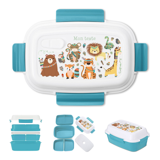 Fiambrera personalizada - Animales