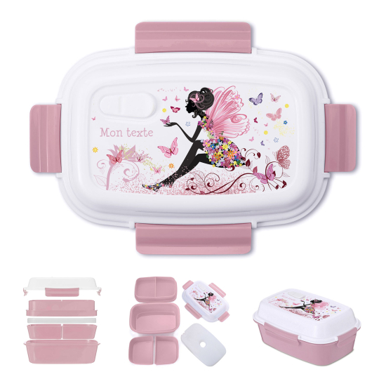Fiambrera personalizada - Hada mariposas