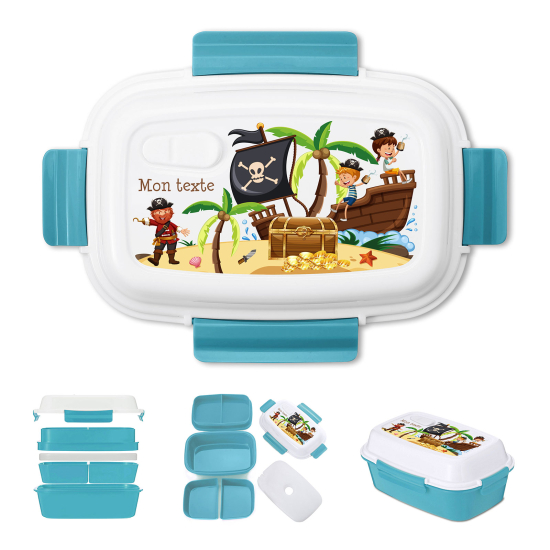 Fiambrera personalizada - Piratas