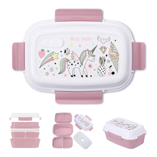 Fiambrera personalizada - Unicornio