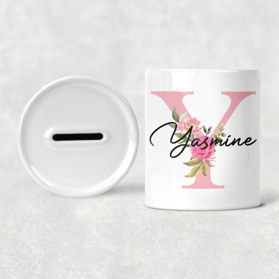 Hucha para niños personalizada - Infantil - Y