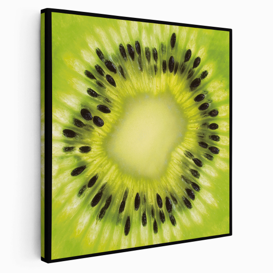 Lienzo cuadrado - Kiwi
