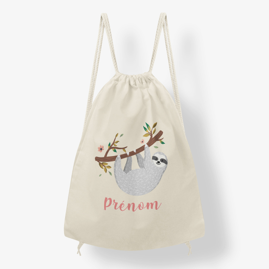 Mochila personalizada - Perezoso